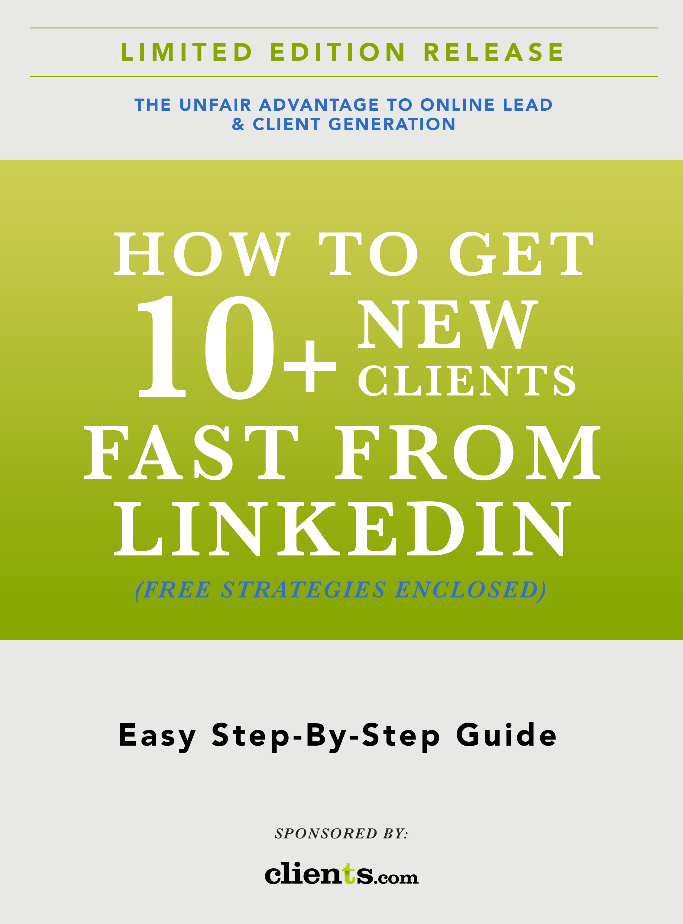 3-Step LinkedIn Profile Jumpstart Guide